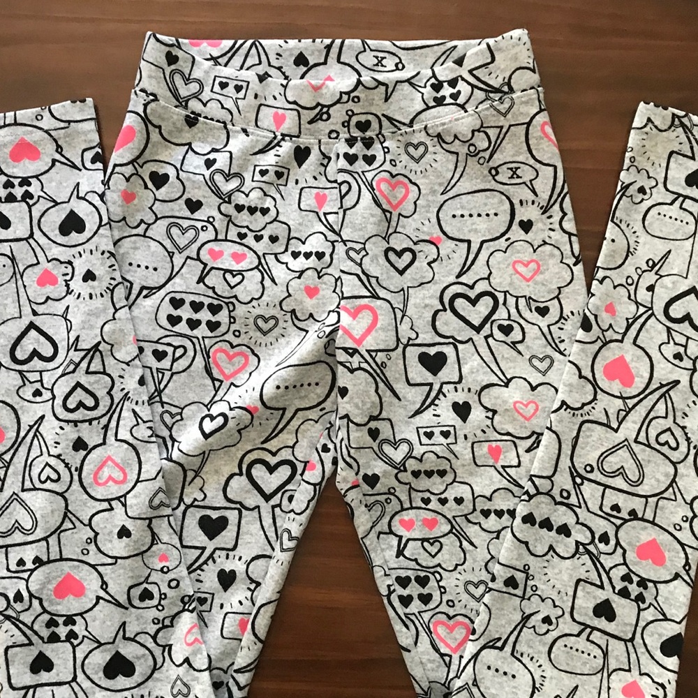 Cute and fun girls leggings